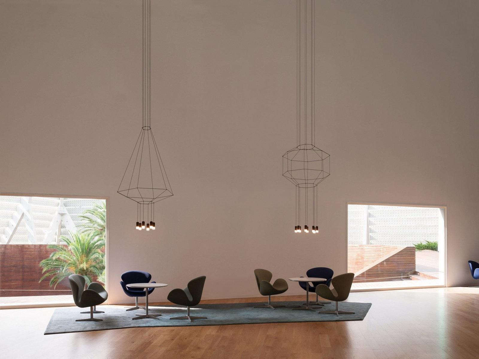 WIREFLOW 6 LED pendant lamp