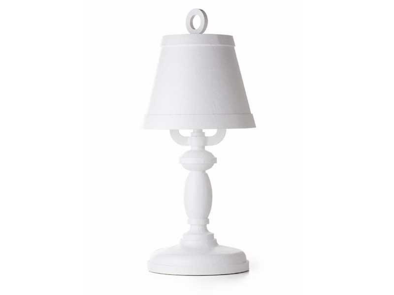 PAPER TABLE LAMP Table lamp with fixed arm