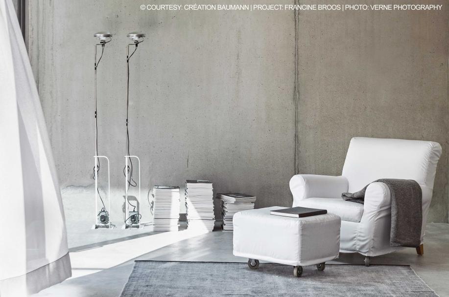 NONNAMARIA Fabric armchair with removable cover with armrests