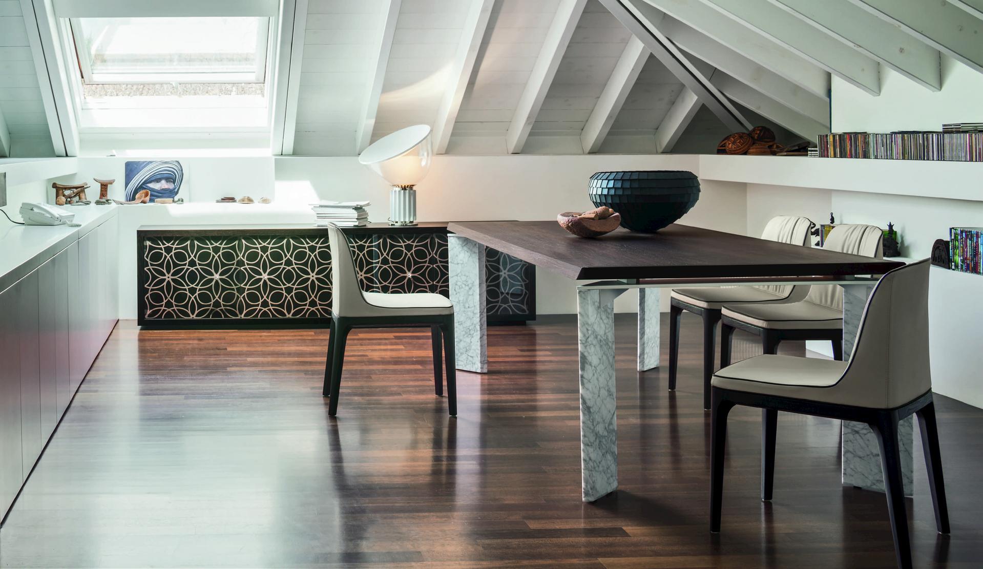 ROMA Rectangular wooden table