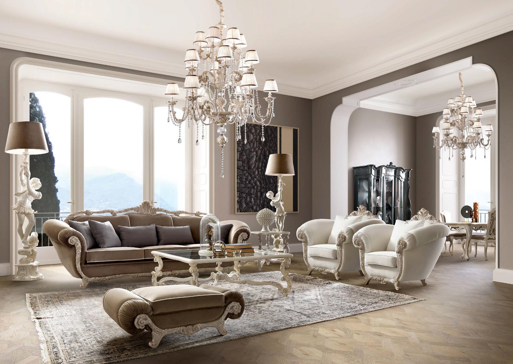 TORNABUONI 3 seater fabric sofa