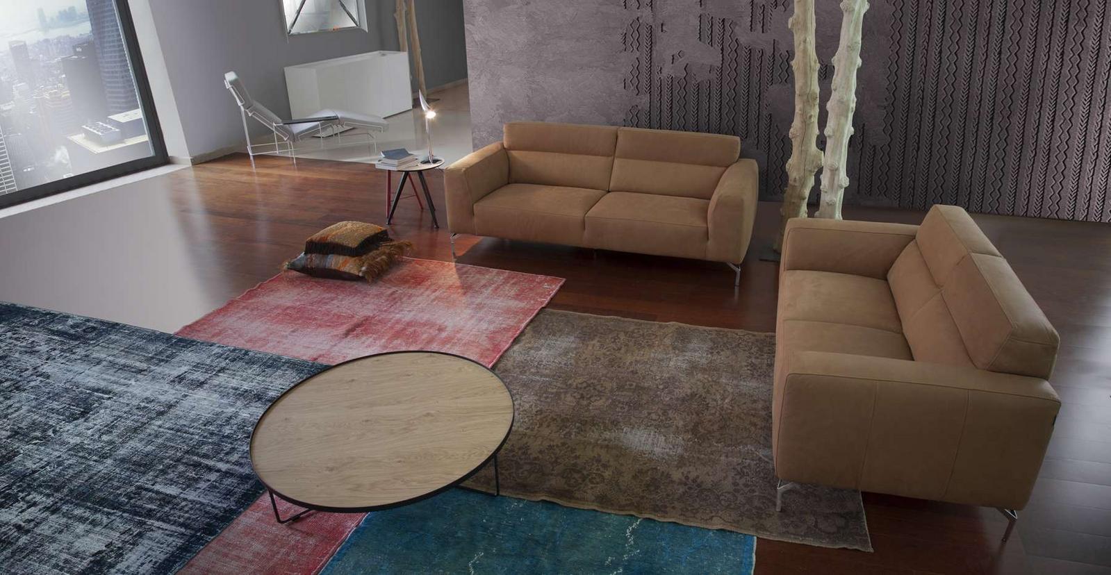 SOHO Corner nabuk sofa