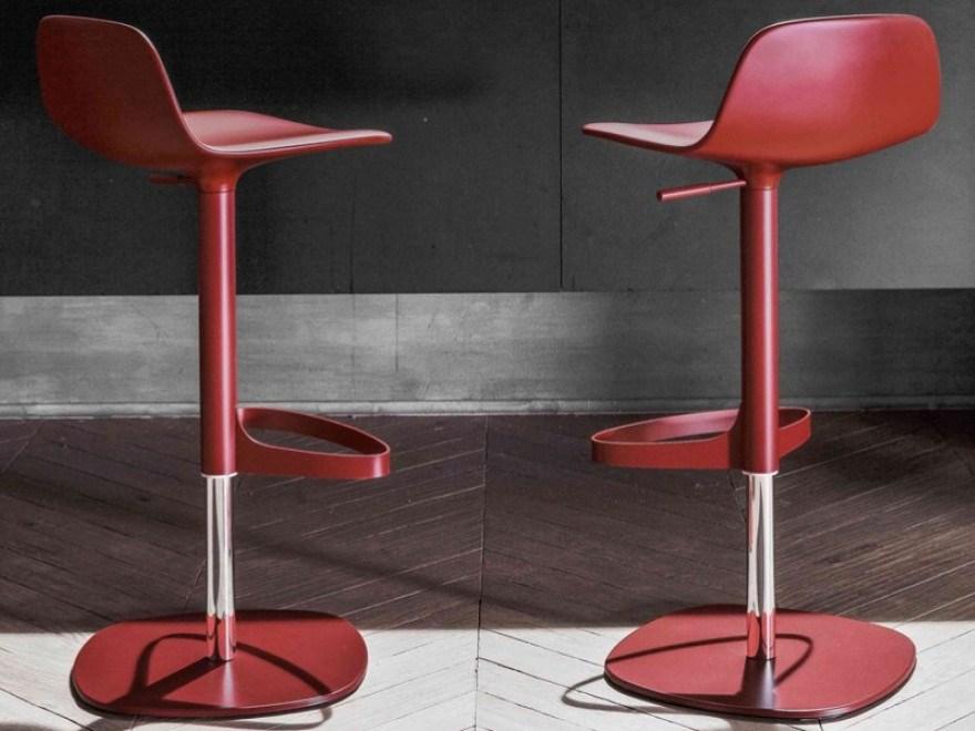 BONNIE Swivel height-adjustable stool