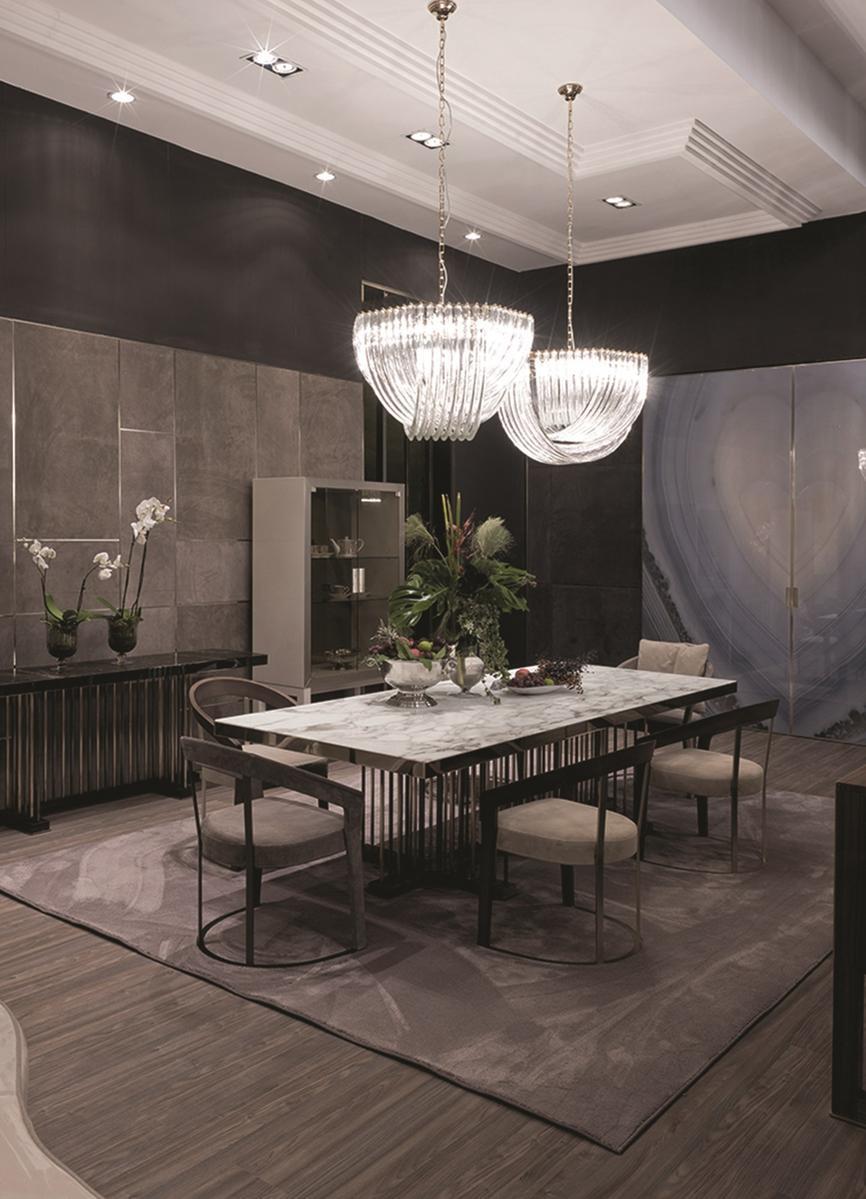 ELISABETH Glass pendant lamp