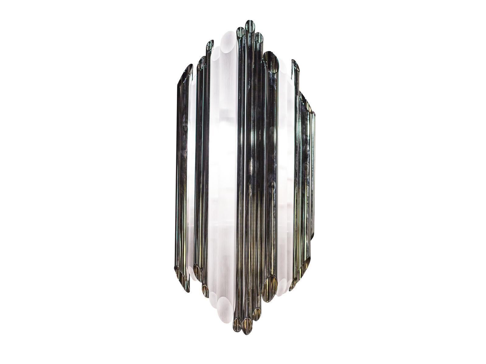 BACH Metal and plexiglass wall light