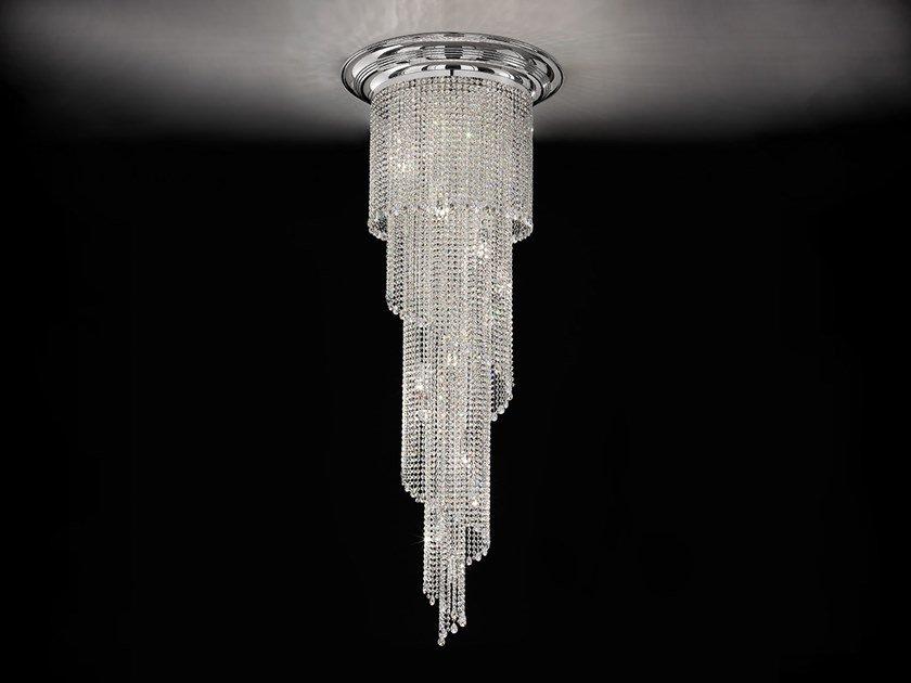 IMPERO & DECO VE 841 Incandescent chrome plated pendant lamp