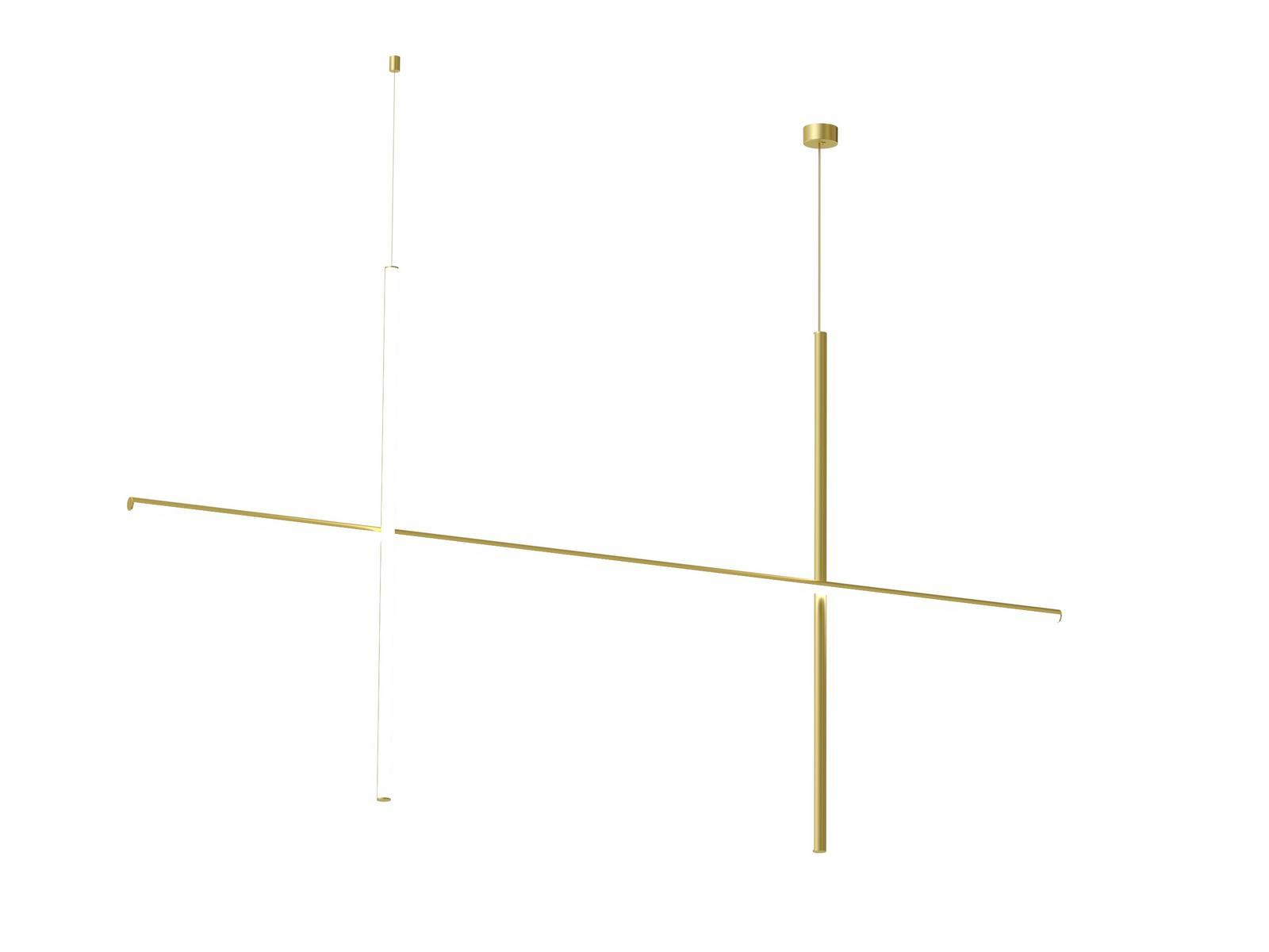 COORDINATES S2 LED extruded aluminium pendant lamp