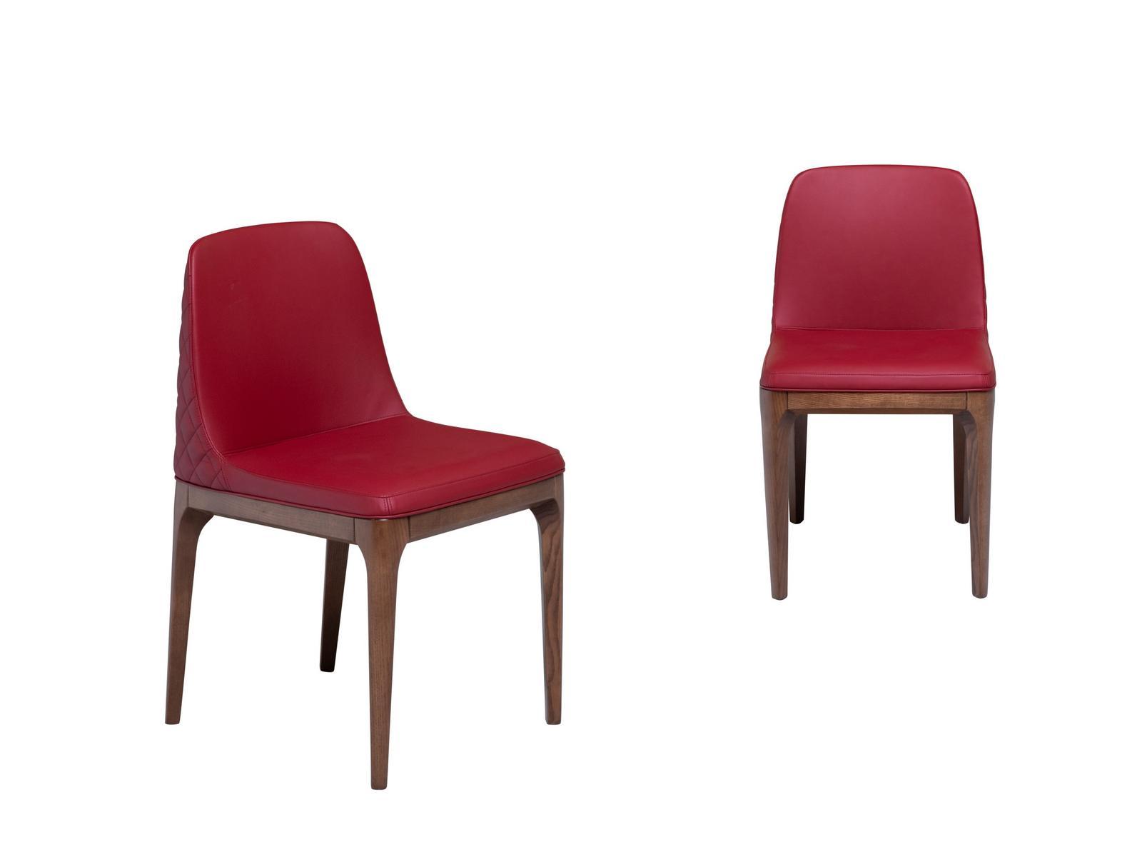 GILDA ÉLITE Upholstered leather chair