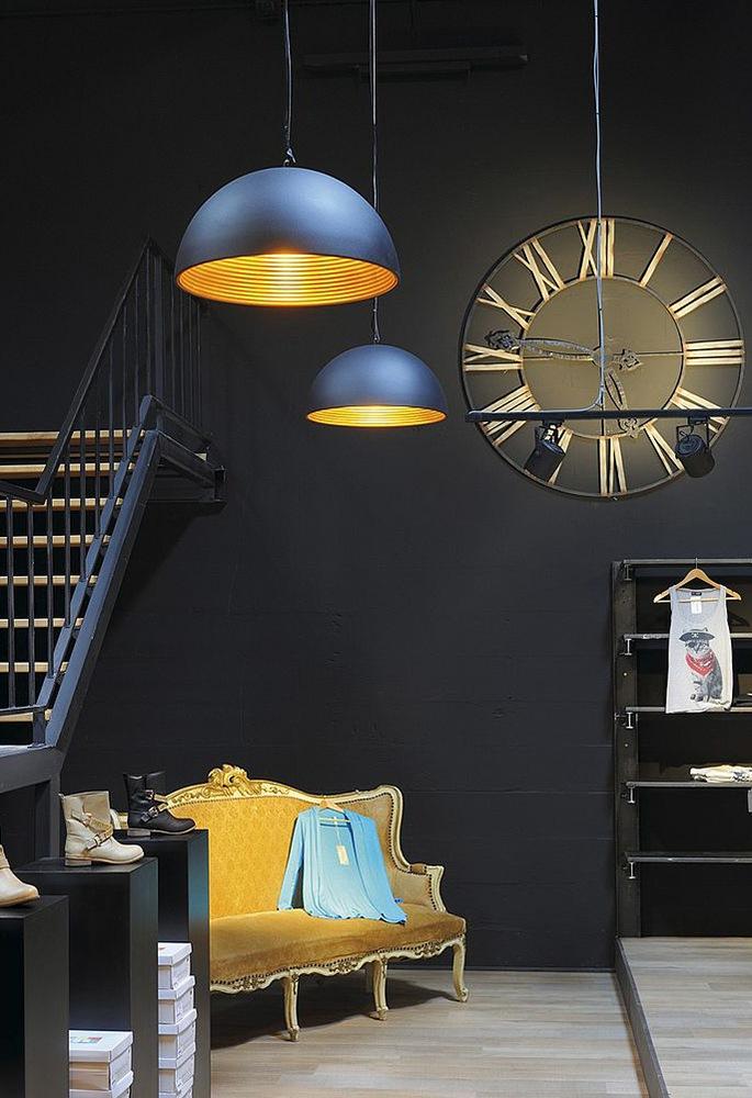 FORCHINI Plastic pendant lamp with dimmer in a contemporary style