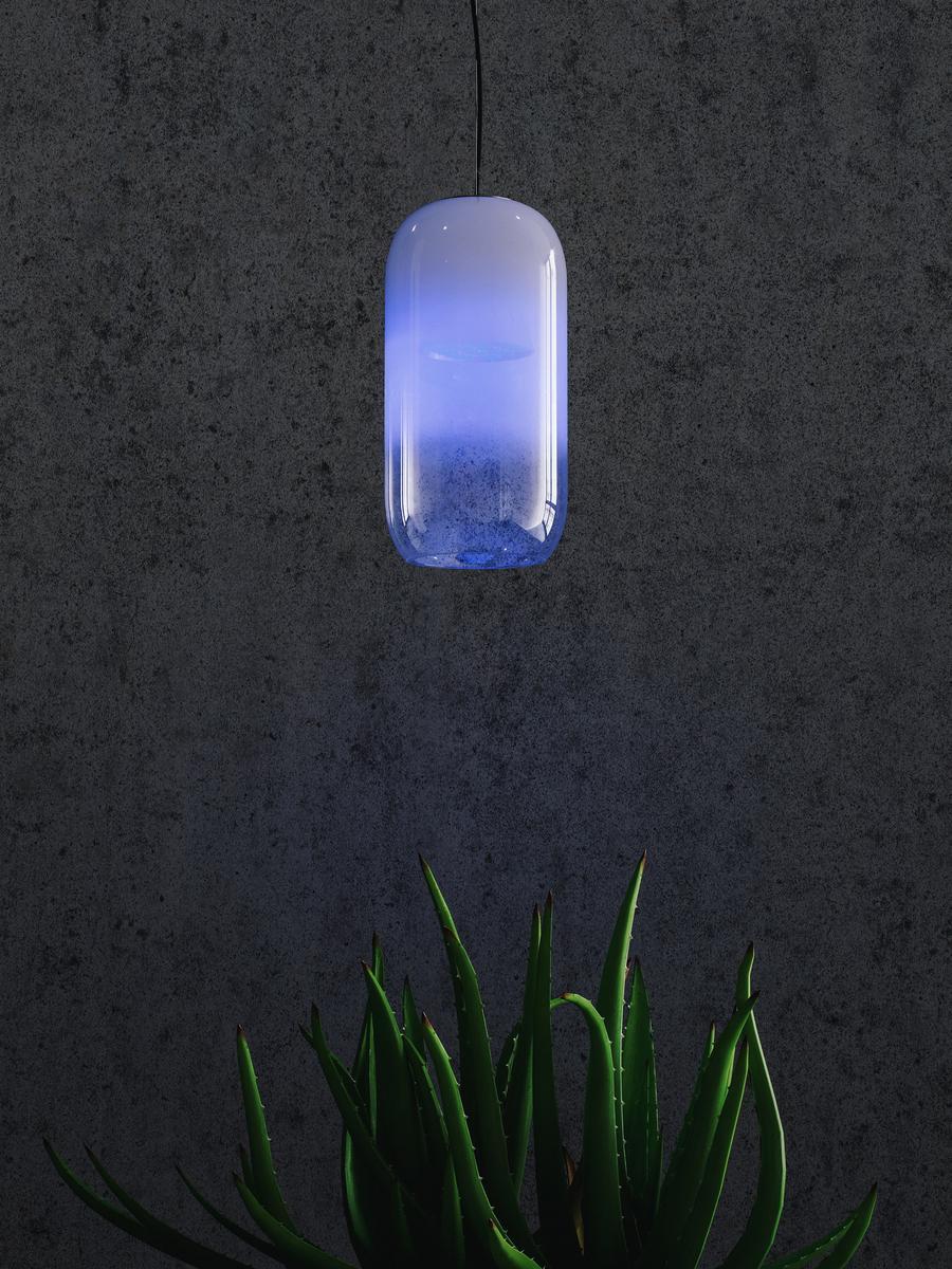 GOPLE LED blown glass pendant lamp