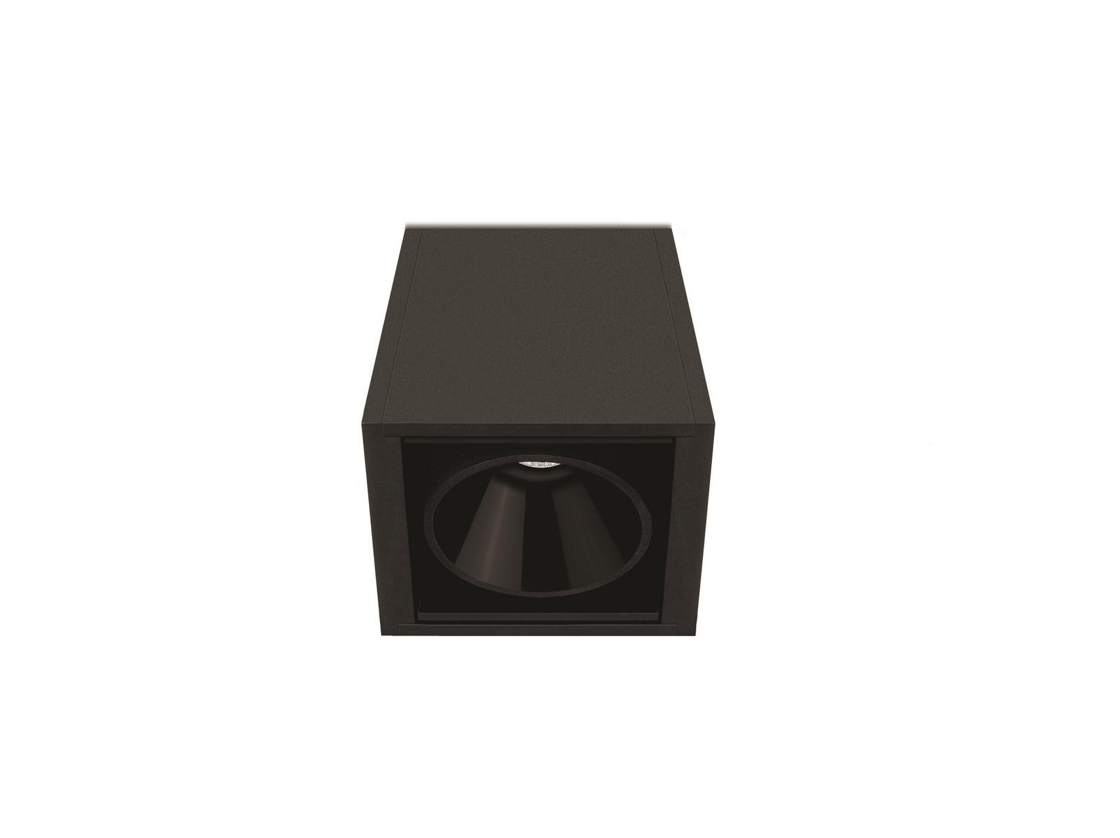 BLACK FOSTER SURFACE 1 LED aluminium spotlight