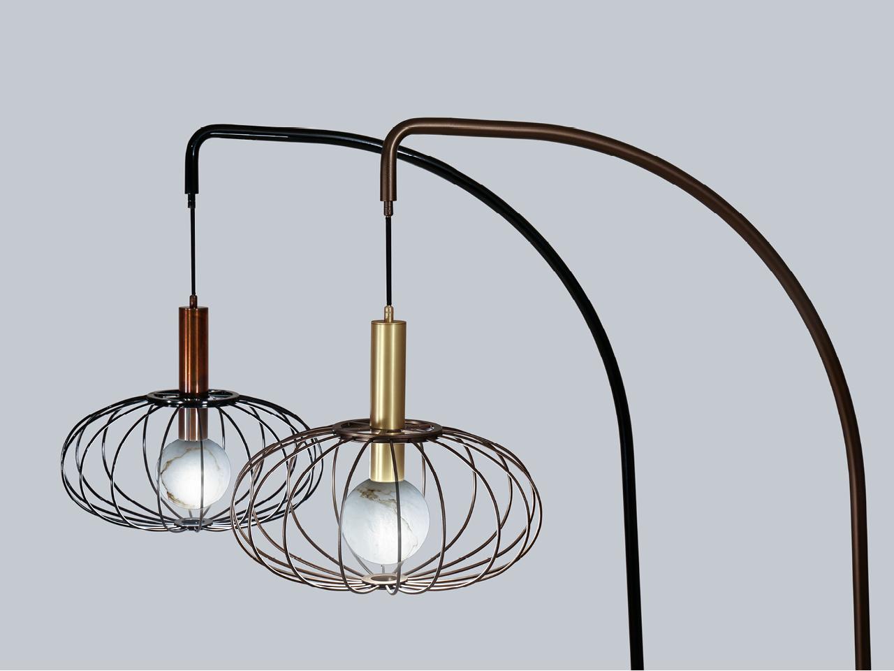 LIRA LED metal floor lamp