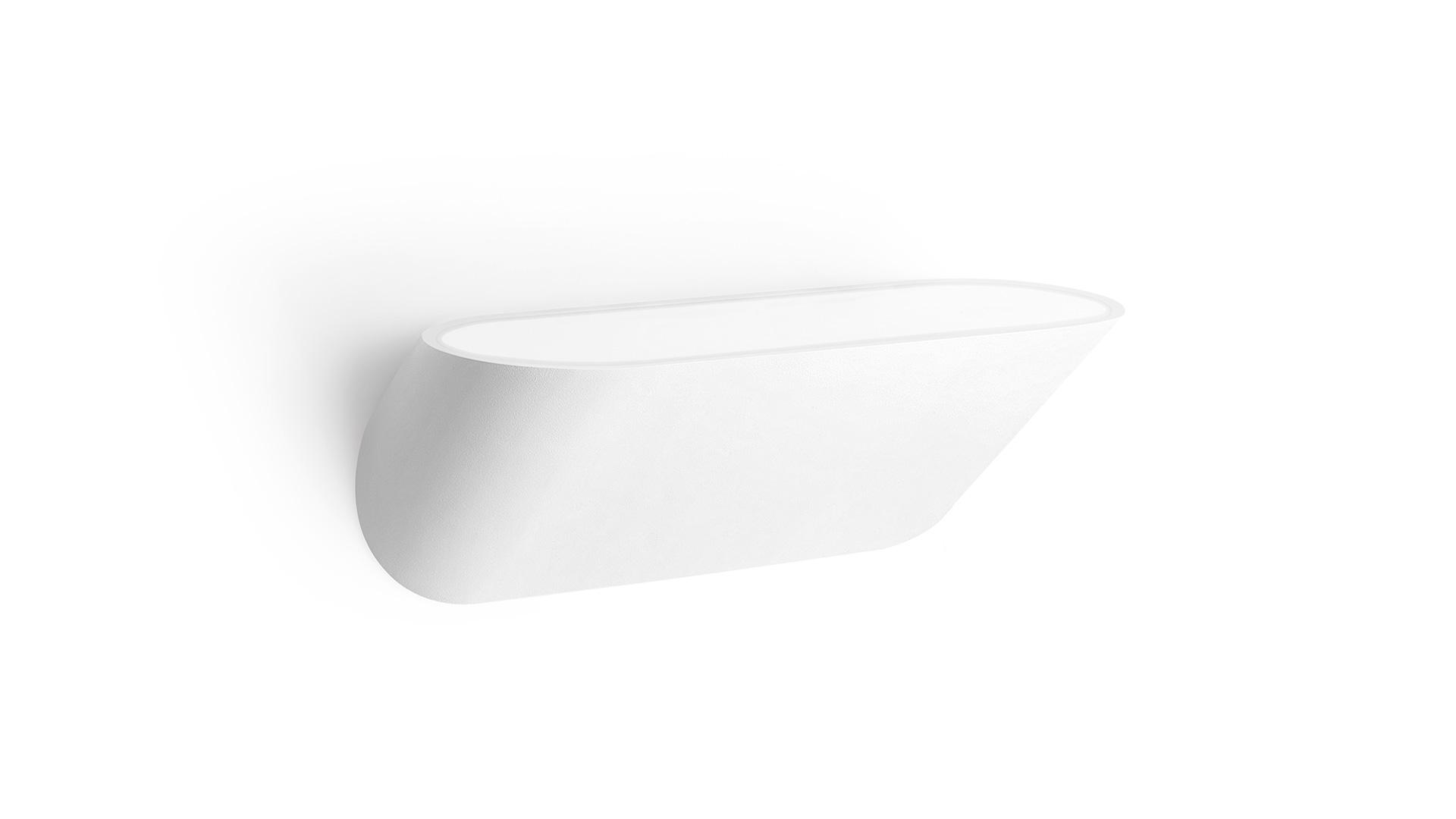LIP LED indirect light aluminium wall light