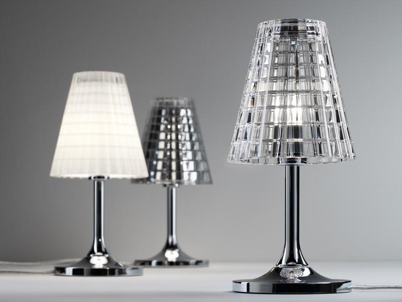FLOW Halogen crystal table lamp