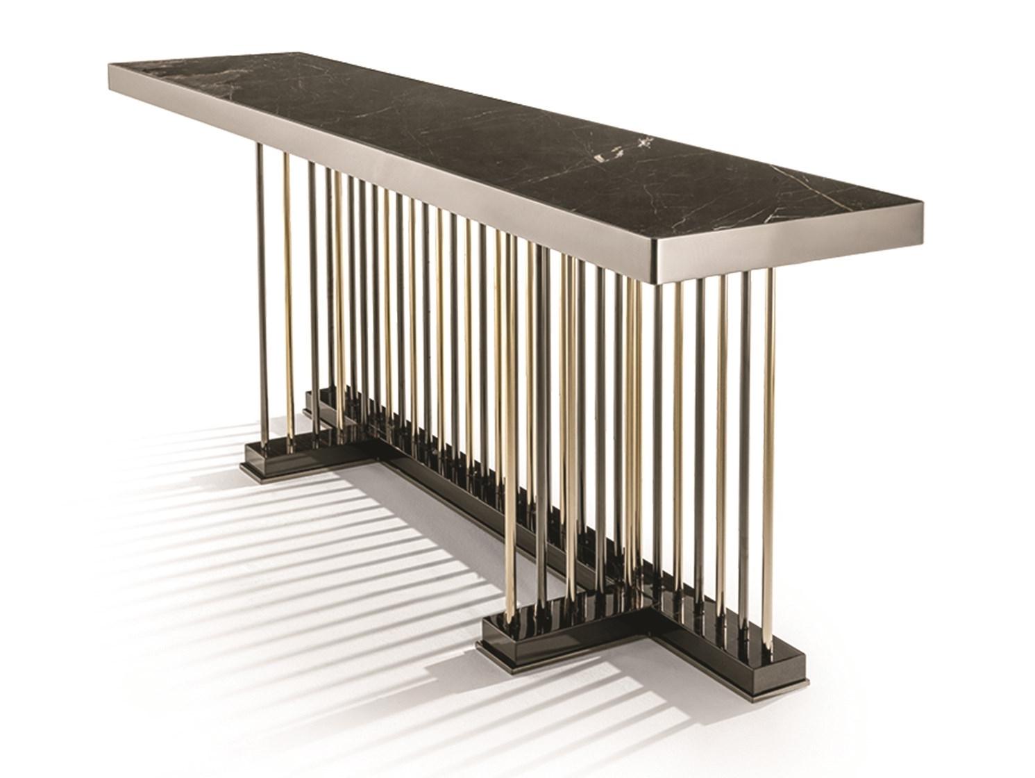 SCHUBERT Rectangular veneer console