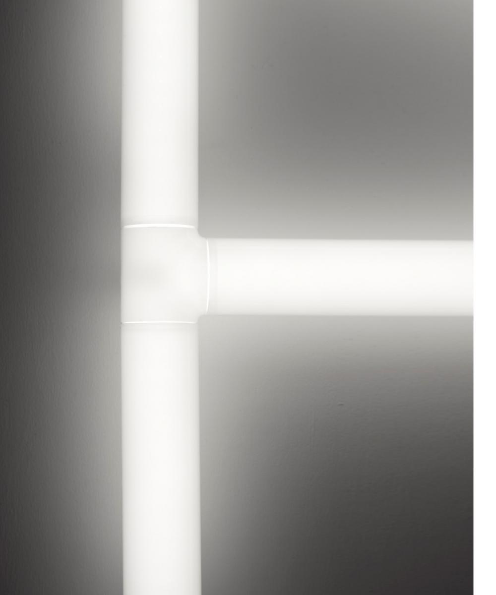 ALPHABET OF LIGHT CIRCULAR LED methacrylate pendant lamp