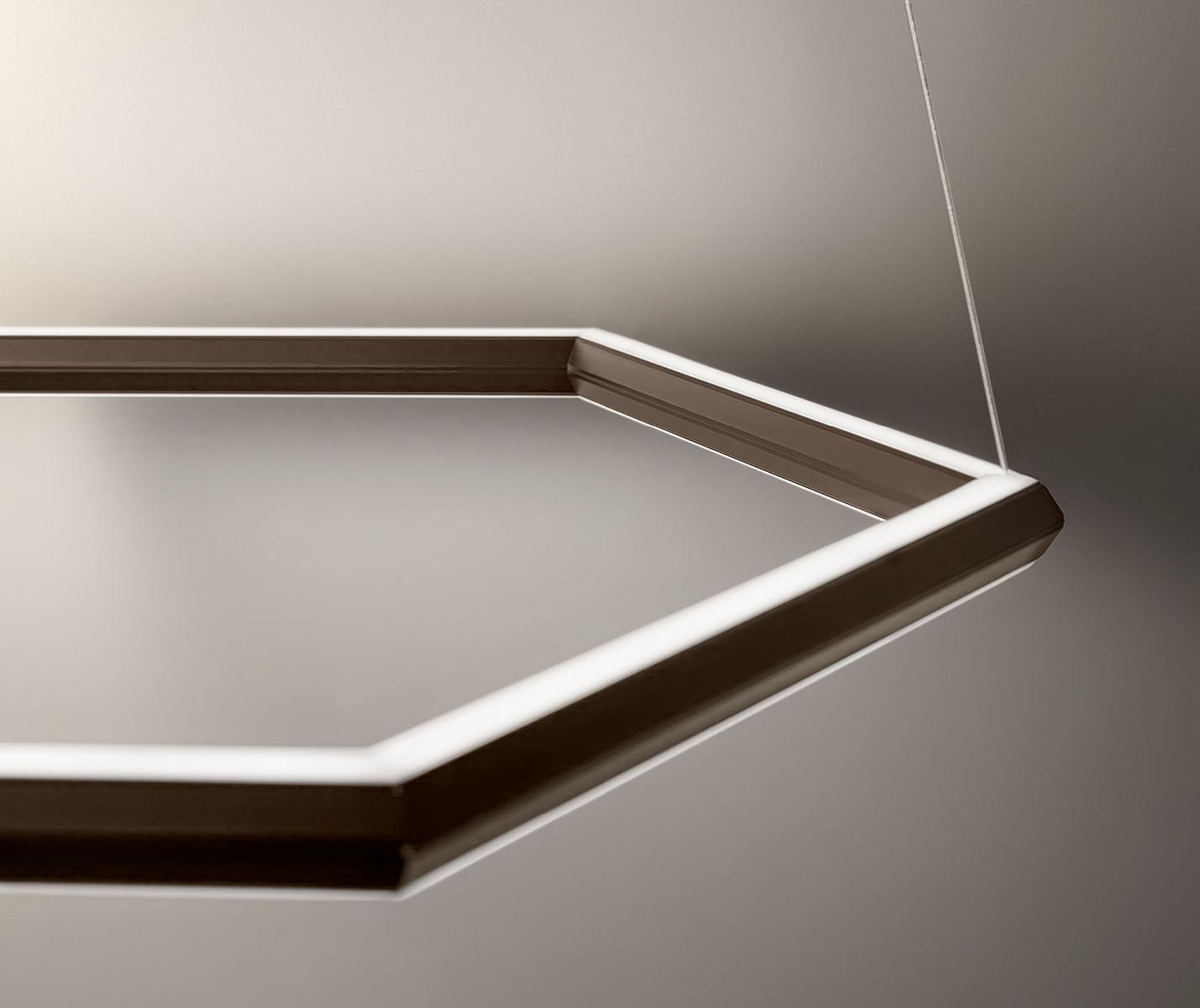 POLY ESAGONO LED pendant lamp