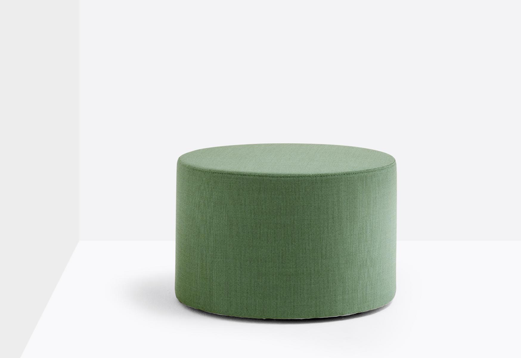 WOW 323 Round fabric pouf