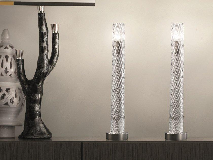STARDUST LT Direct light blown glass table lamp