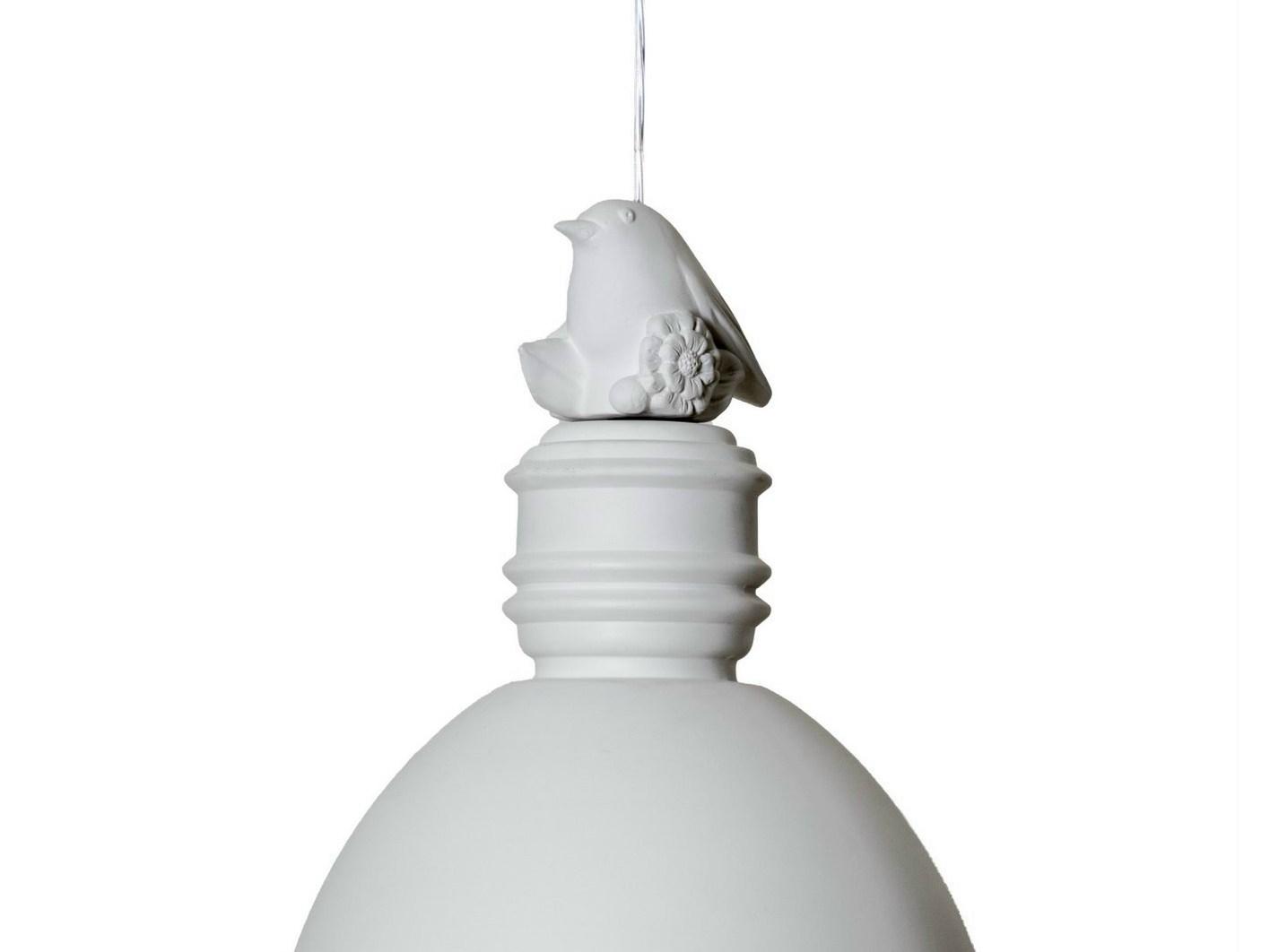 PEPO White-paste decoration for pendant lamp, little bird shaped