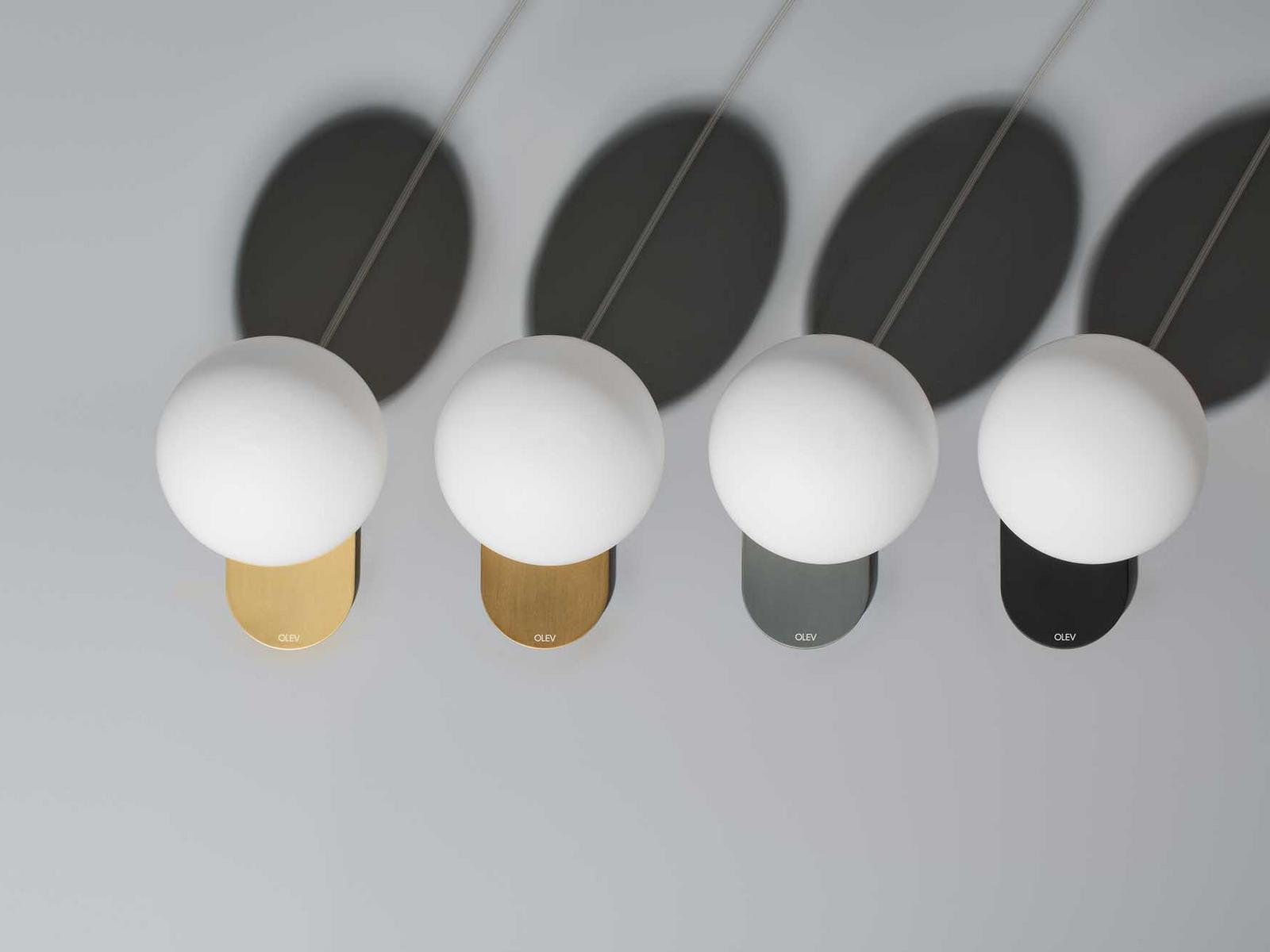 LA PALLINA LED aluminium table lamp with dimmer