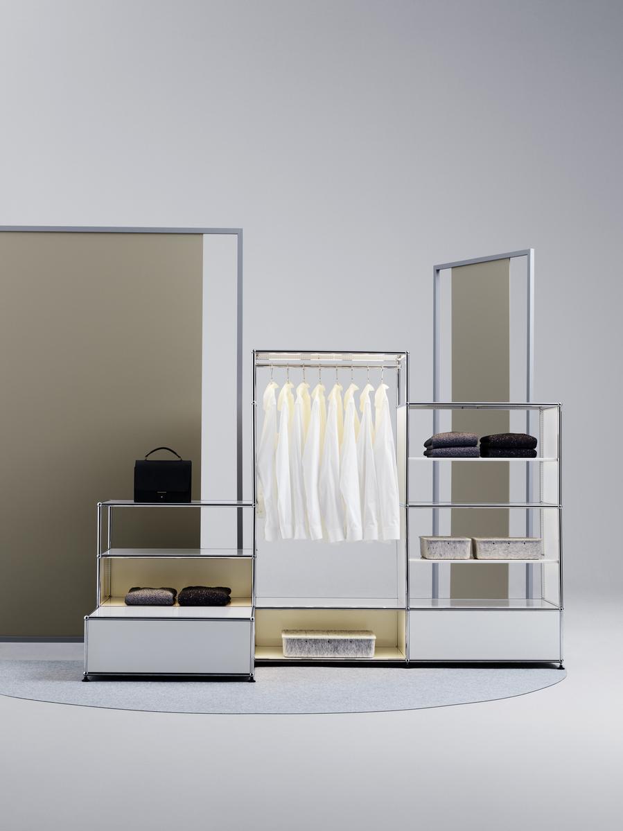 HALLER E Sectional custom walk-in wardrobe