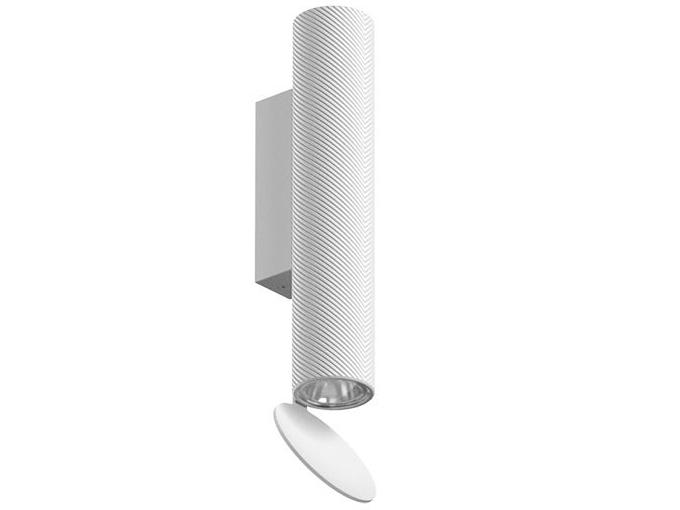 FLAUTA SPIGA INDOOR LED aluminium wall lamp