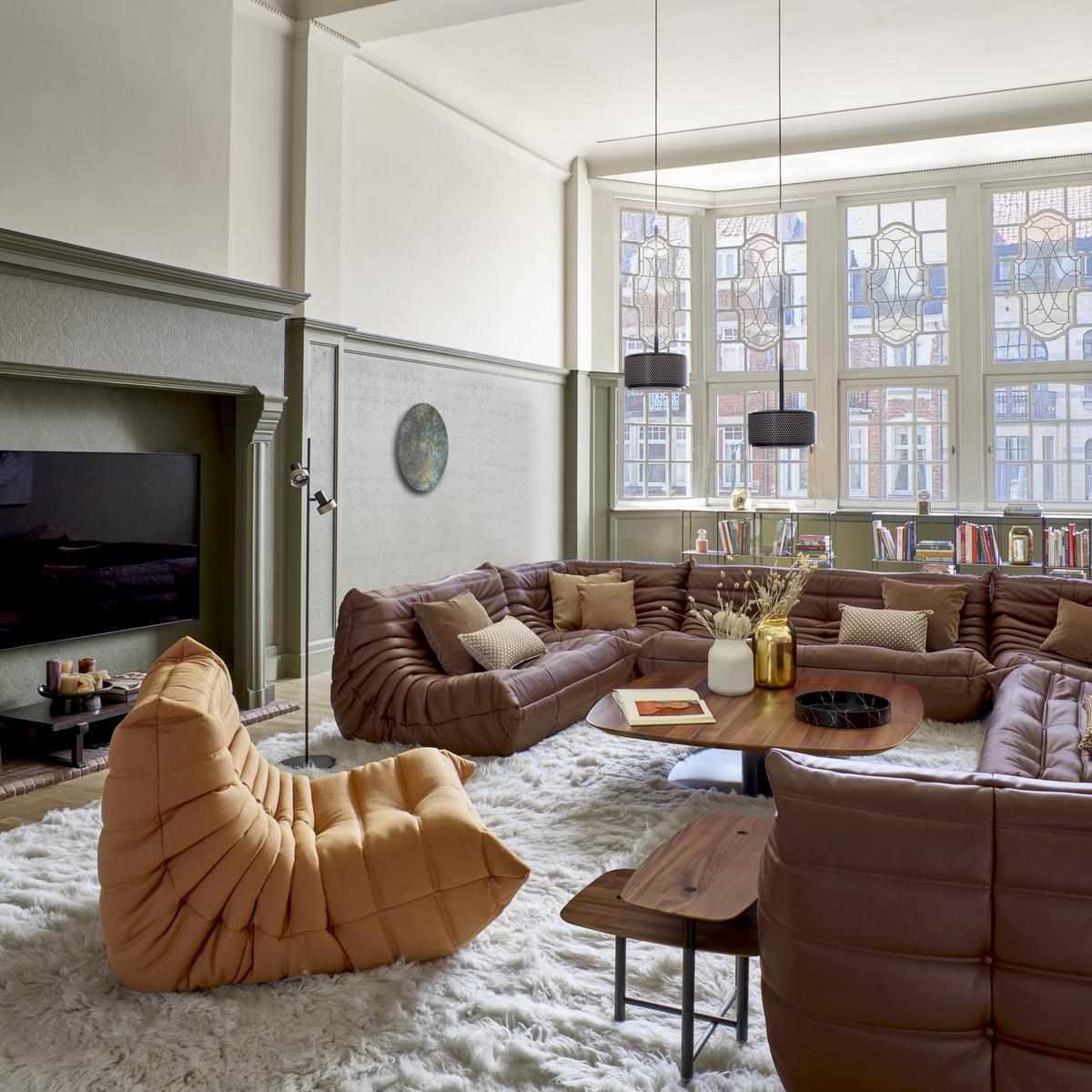 TOGO Leather bean bag