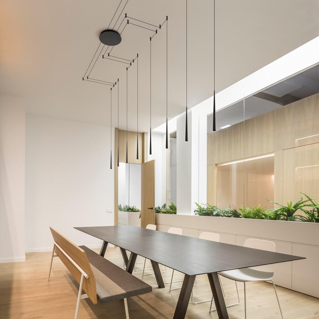 HOLLY FANCY SHAPE LED adjustable aluminium pendant lamp