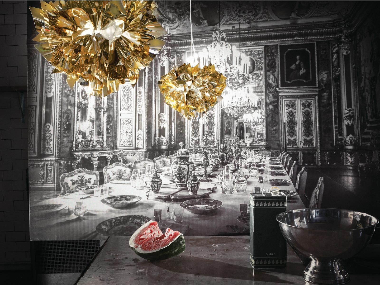VELI LARGE GOLD Goldflex® pendant lamp