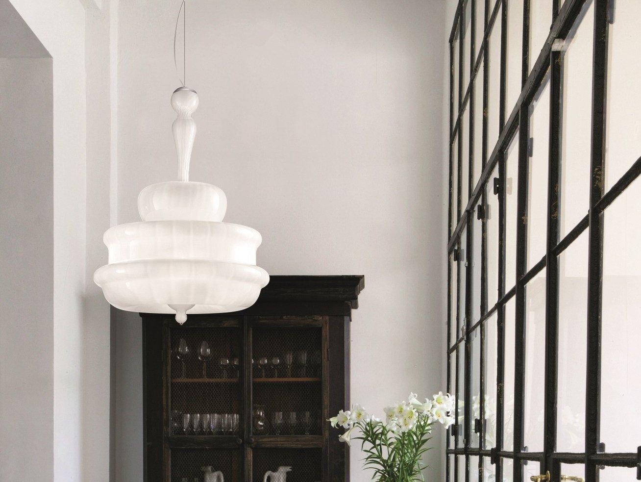 NOVECENTO SP Crystal pendant lamp