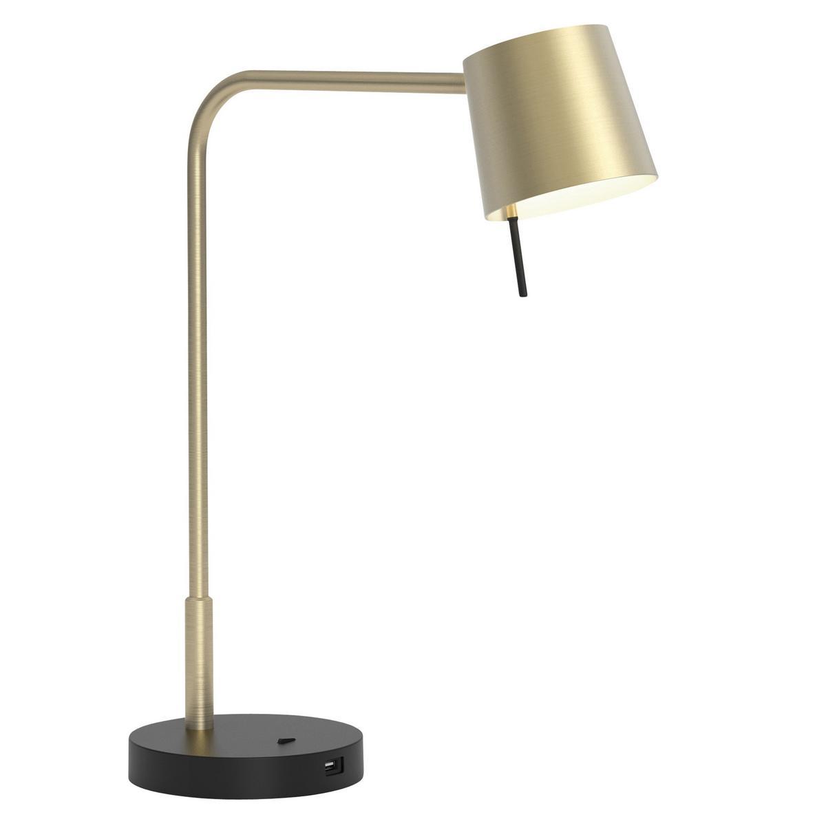 MIURA DESK USB LED adjustable zinc table lamp