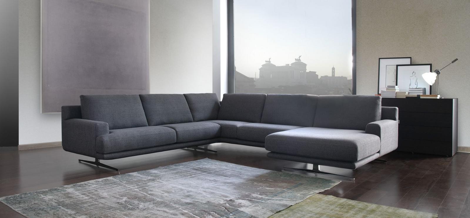 COSMO Modular velvet sofa