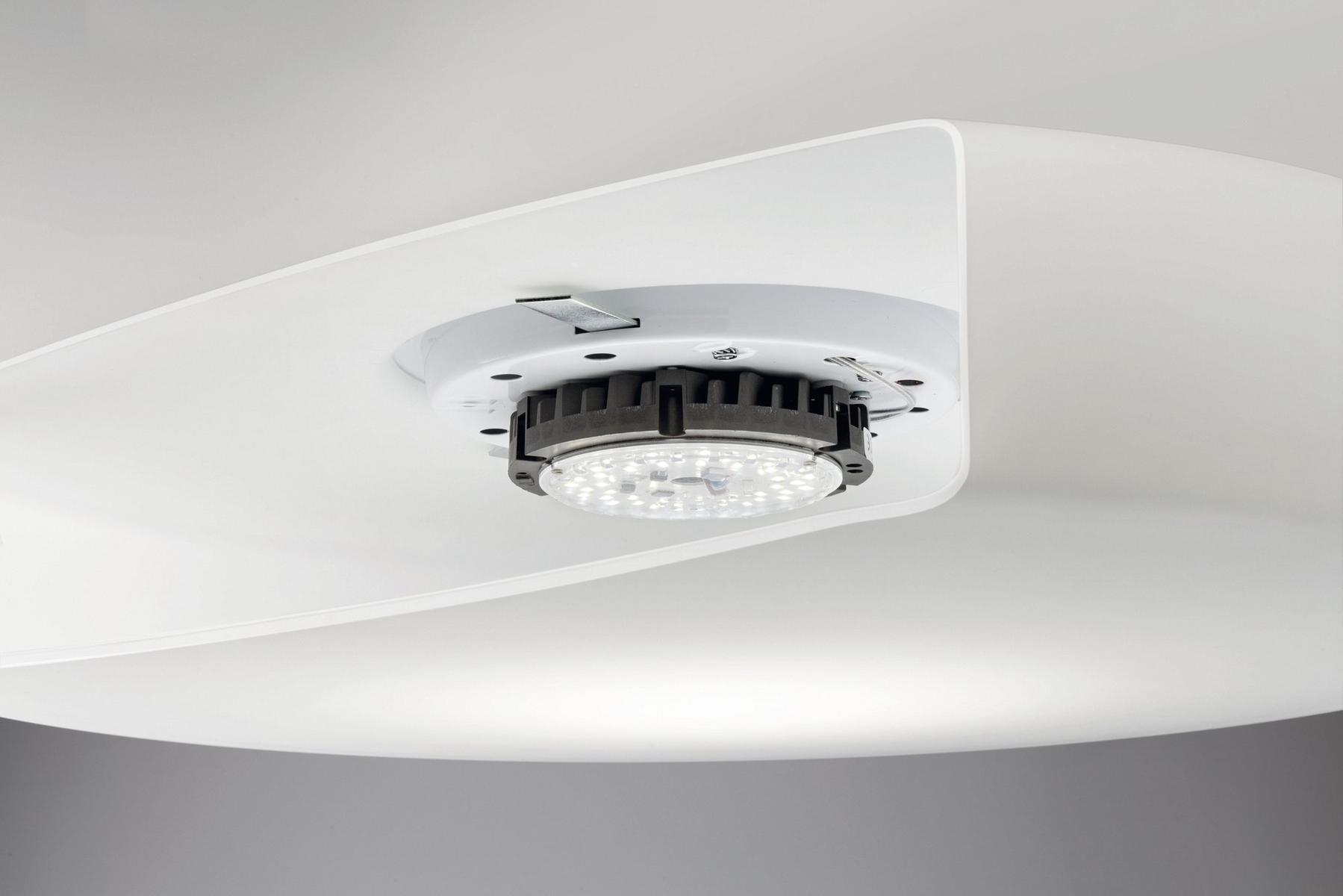 SOGNO PP Satin glass wall lamp / ceiling lamp