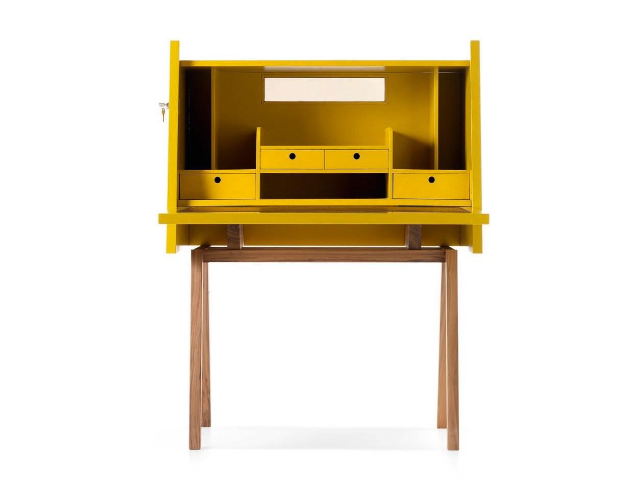 HEMINGWAY Secretary desk with drawers