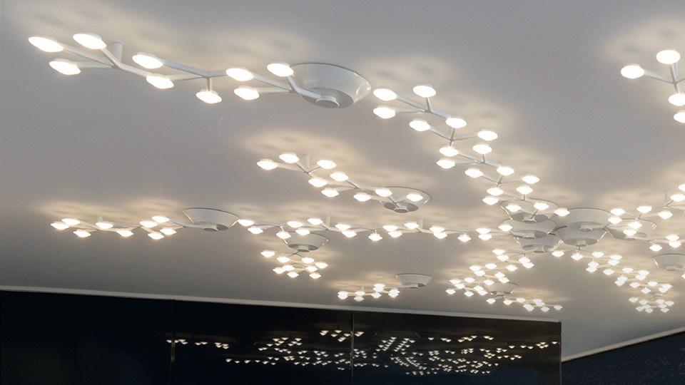 LED NET LINE LED direct light modular ceiling lamp