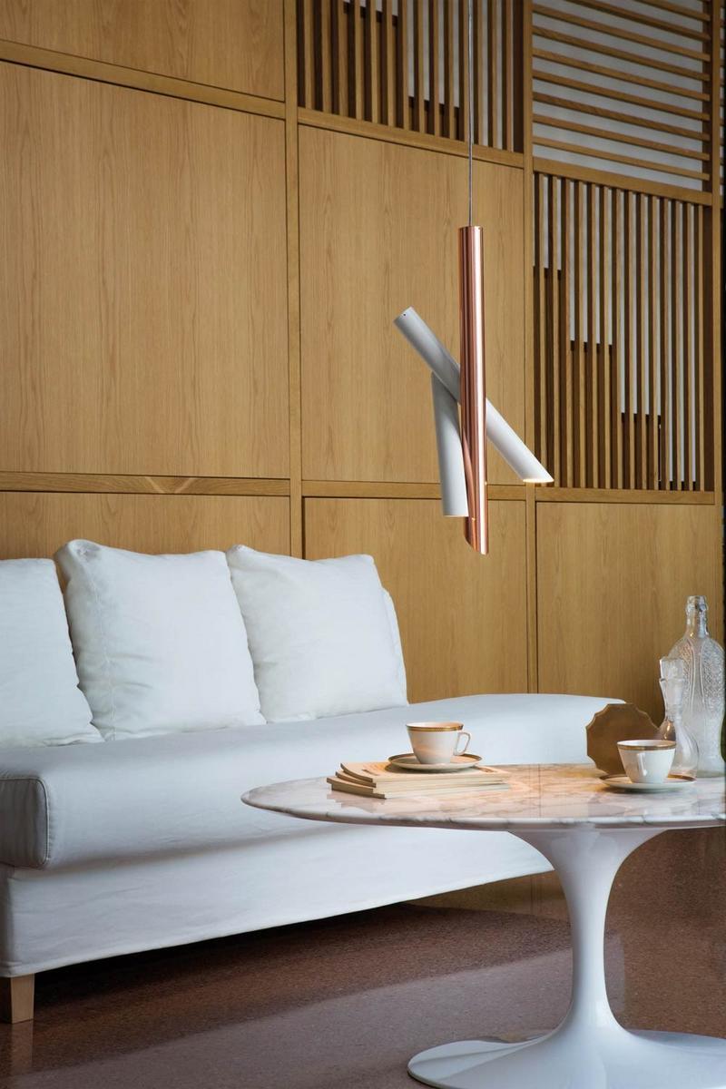 TUBES 3 LED aluminium pendant lamp