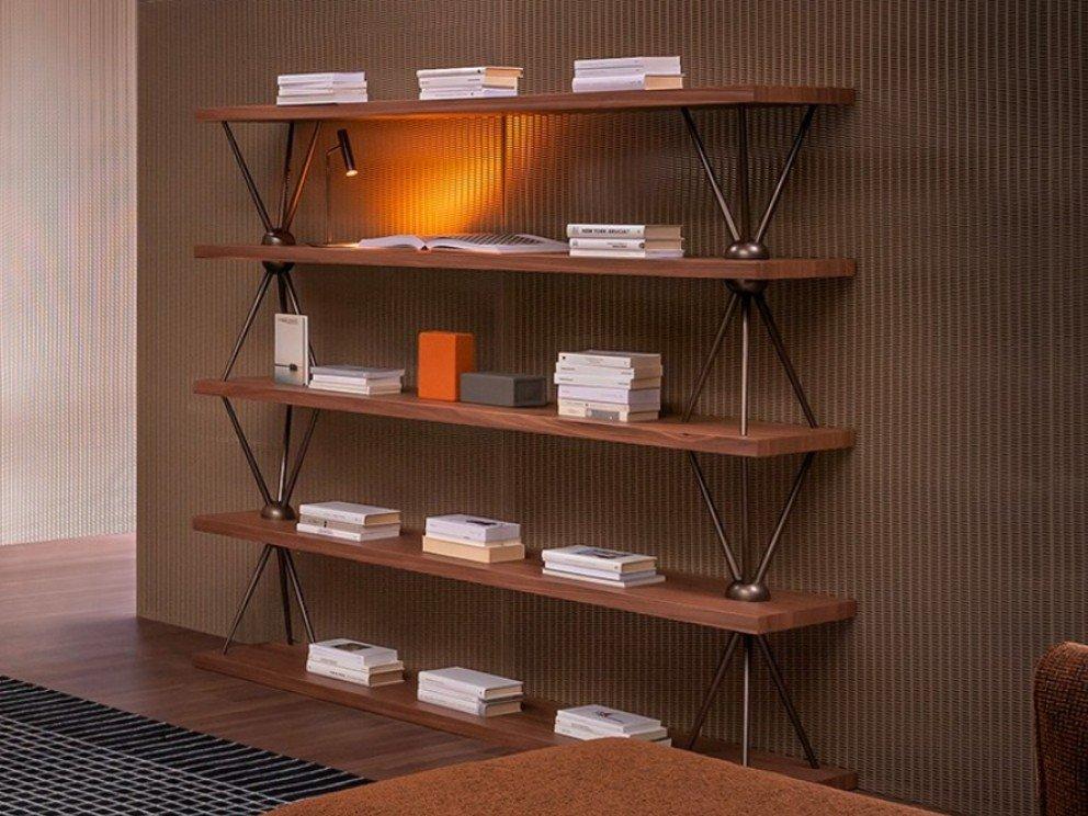 TRIPODIO Open wooden bookcase TRIPODIO Open wooden bookcase