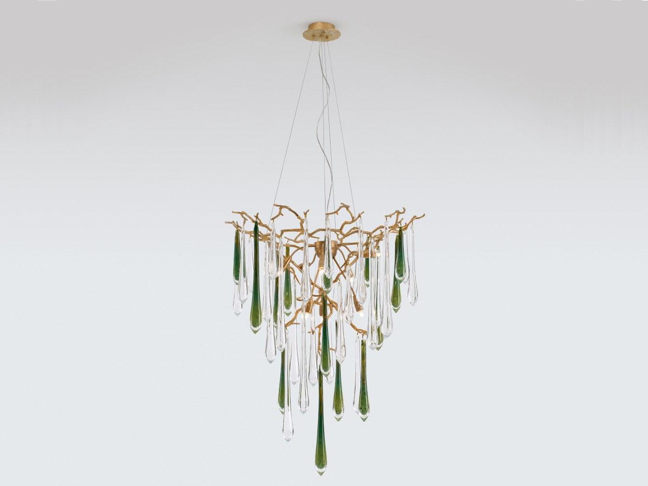 AQUA CT3259/8 Handmade bronze pendant lamp