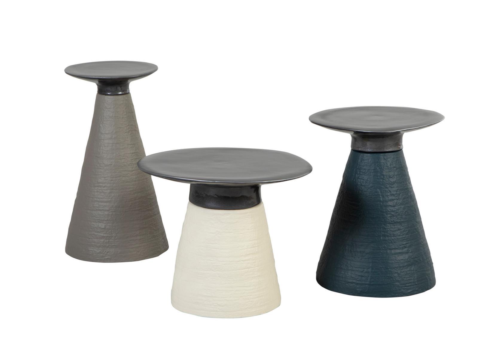 BAOBAB Round ceramic coffee table