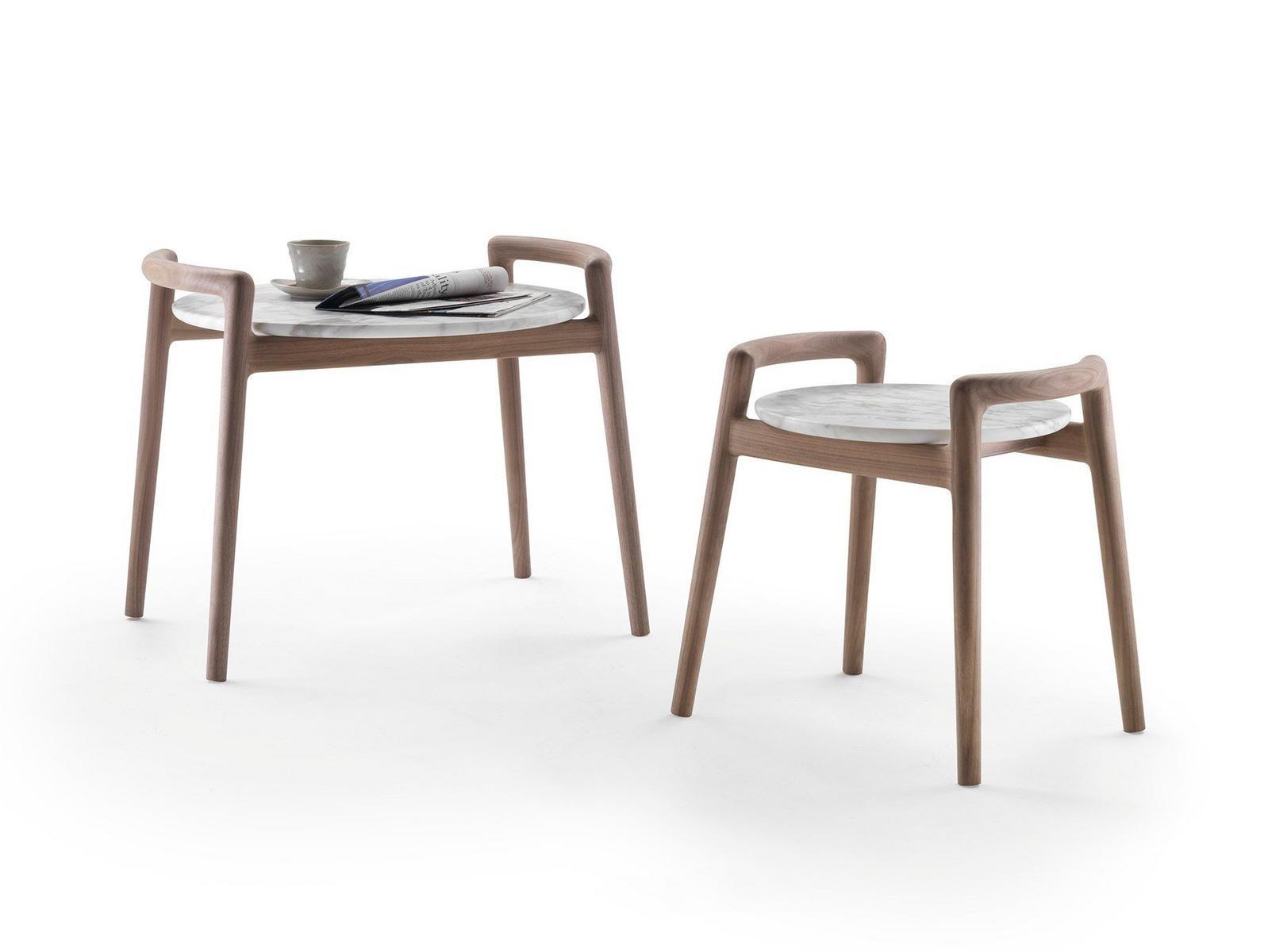 ASCANIO Round coffee table