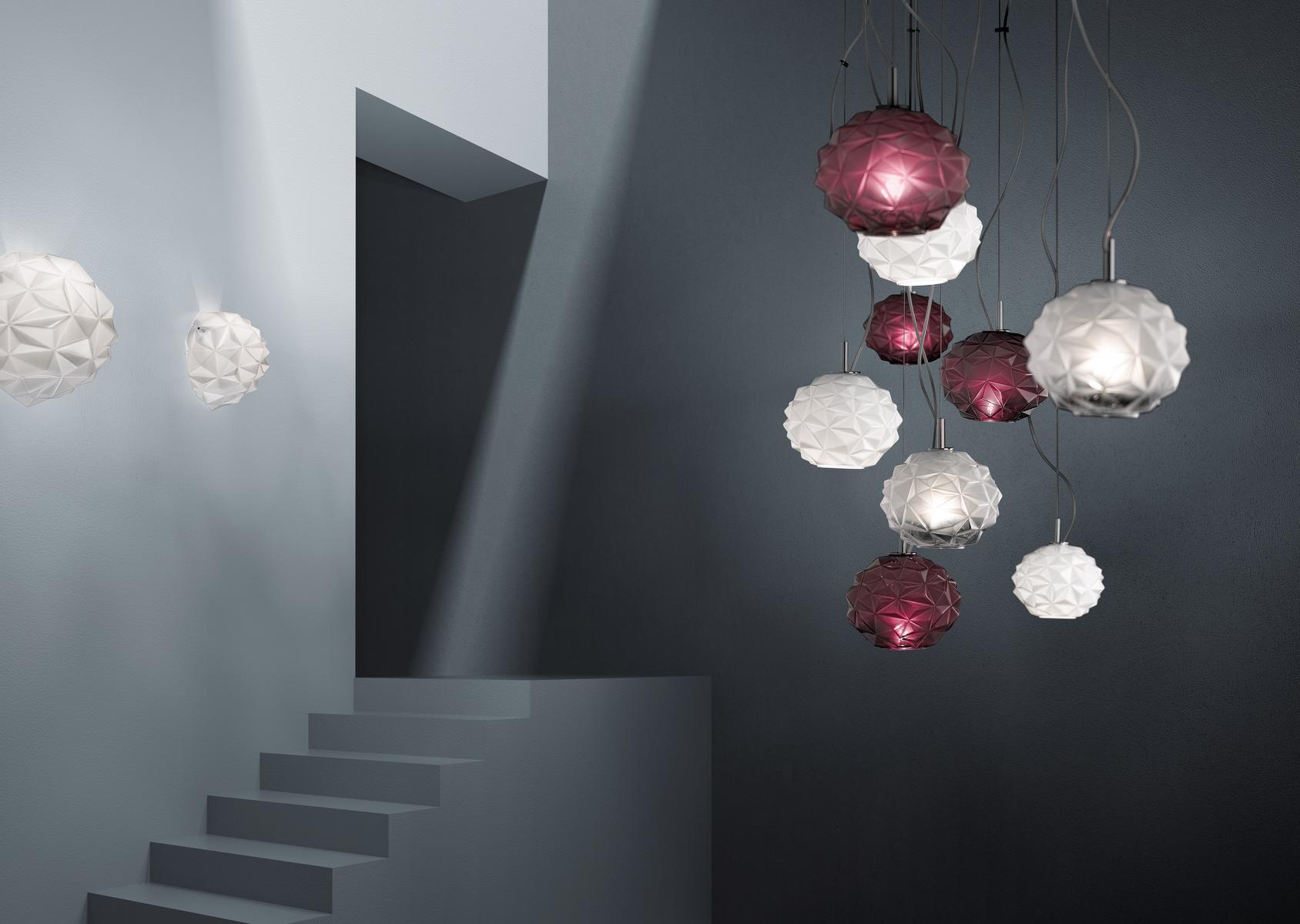 EMISPHERA Glass pendant lamp