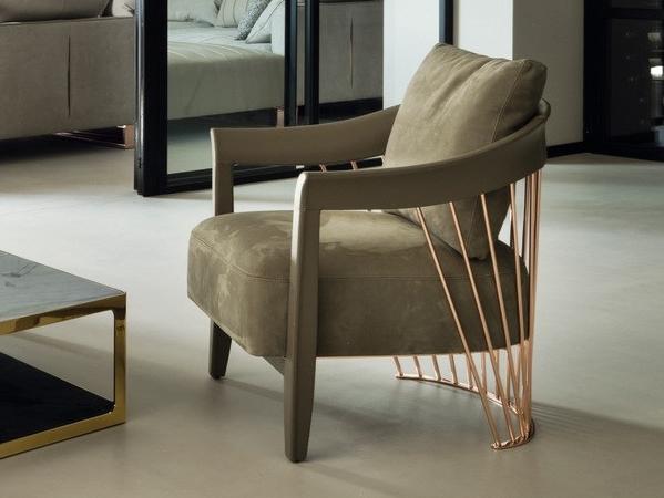 DOROTHY Fabric armchair