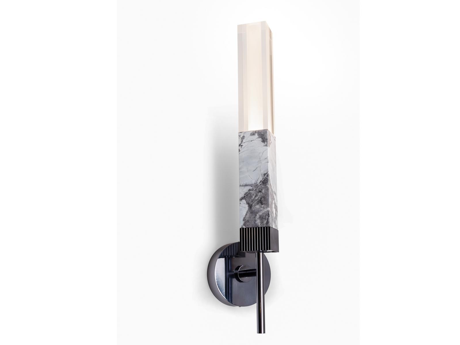MILANO Marble wall light with fixed arm