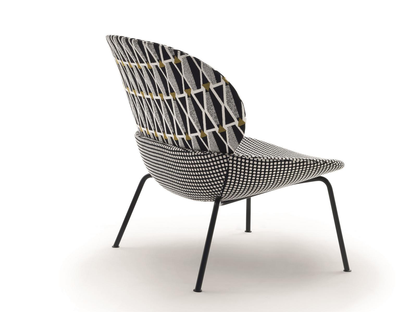 TELLIN Upholstered fabric easy chair