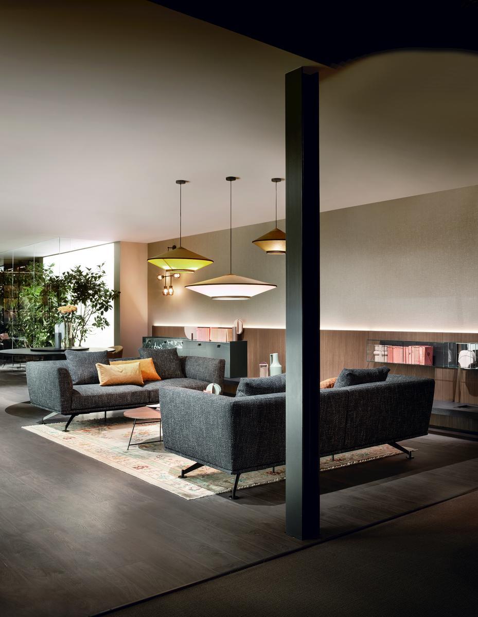 NEIL Corner fabric sofa