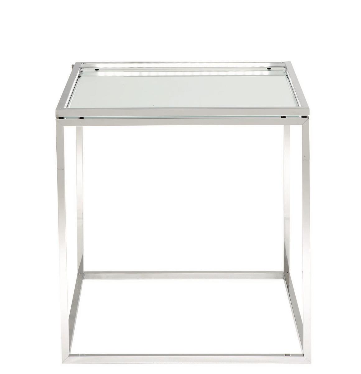 LUX Square metal coffee table