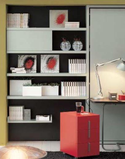 BOISERIE Modular wooden storage wall BOISERIE Modular wooden storage wall