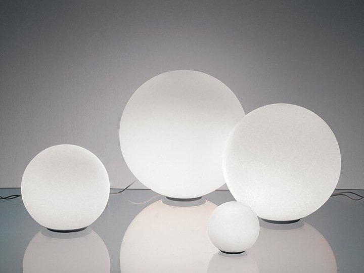 DIOSCURI Blown glass table lamp