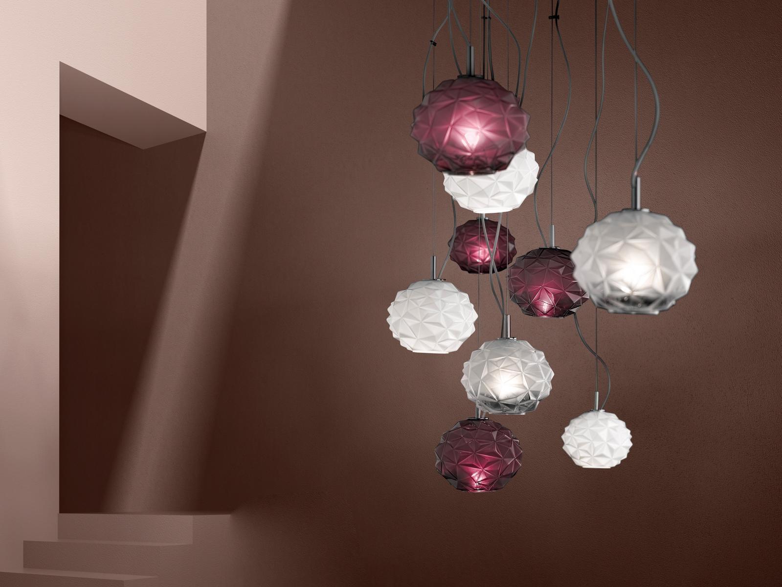 EMISPHERA Glass pendant lamp